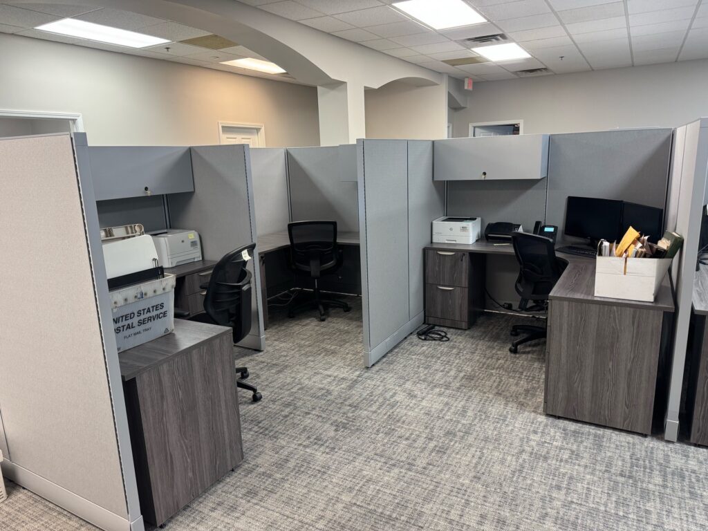 Office workstation installation for a professional services firm in Southern Illinois