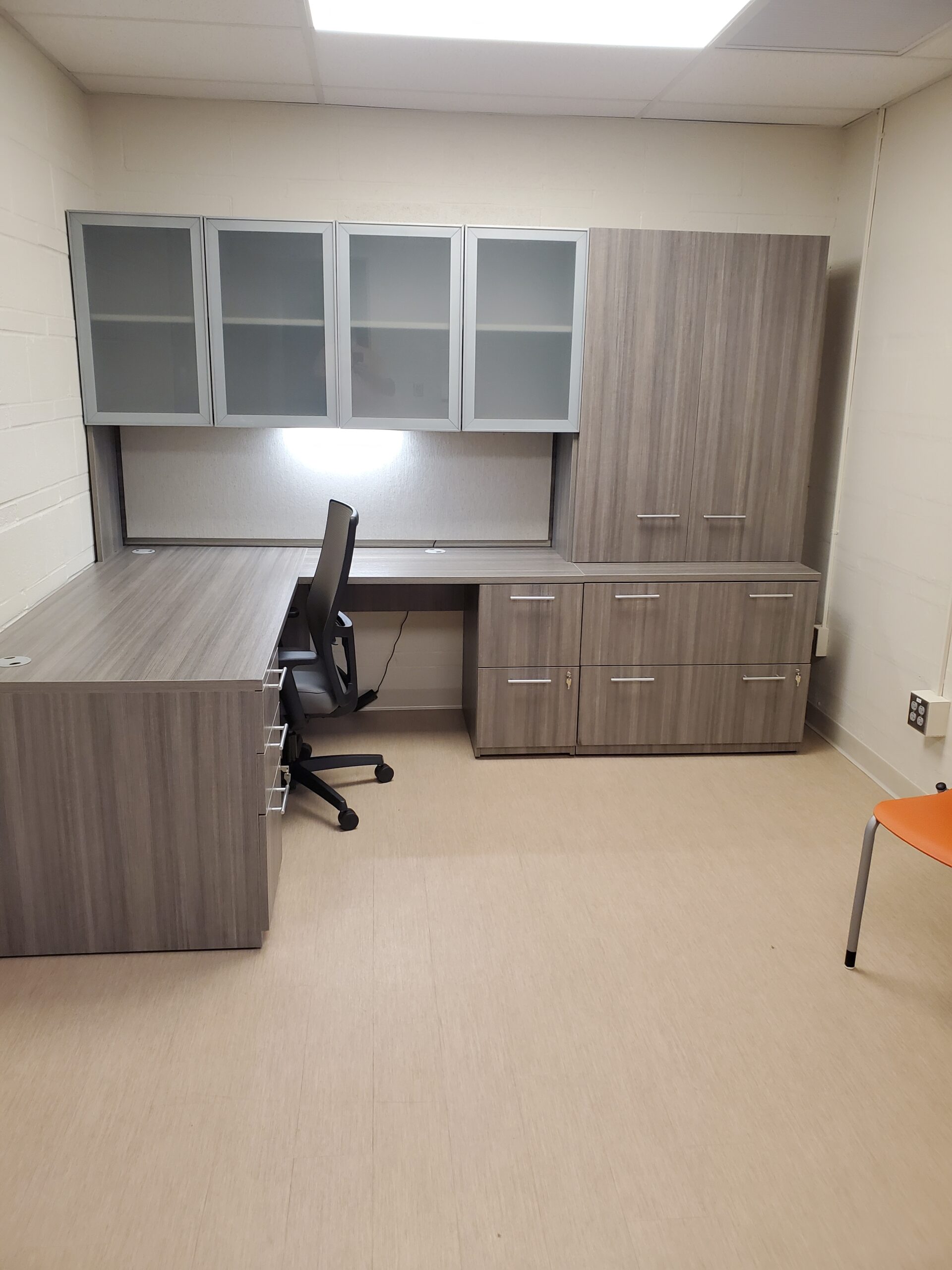 High school office furniture installation Missouri