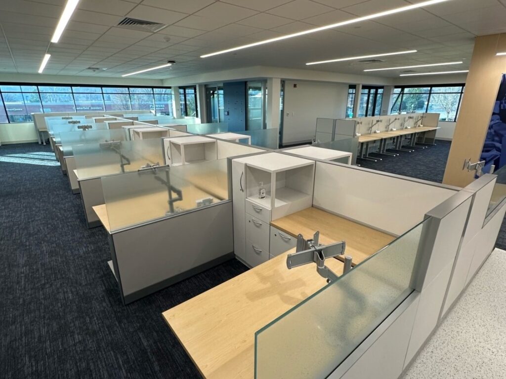 commercial furniture install