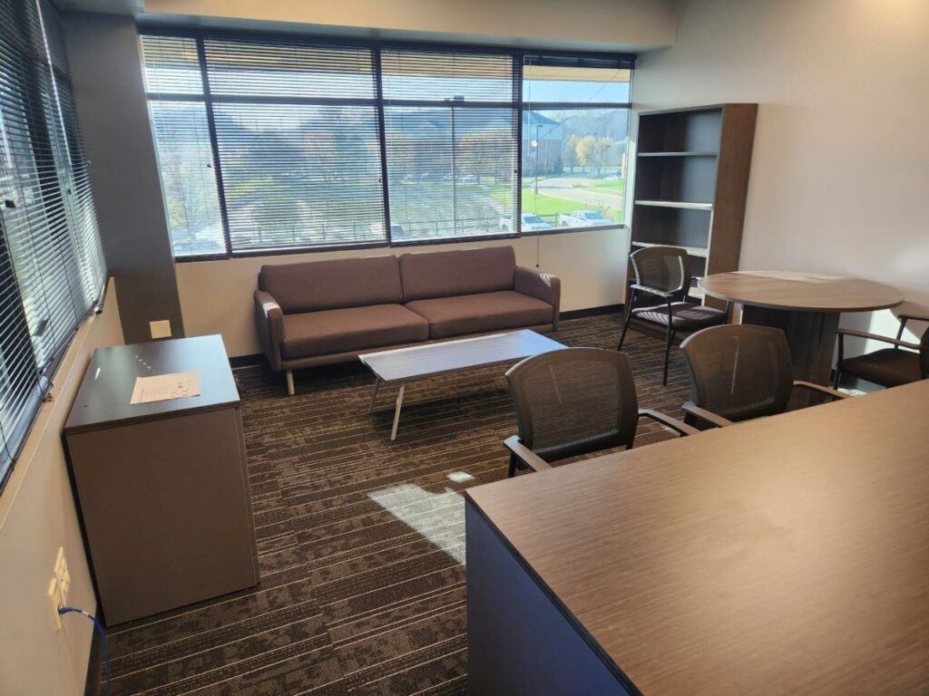 Installation of new office and lounge areas