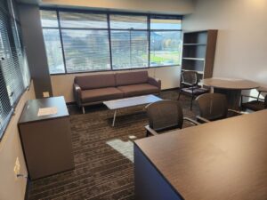 Installation of new office and lounge areas