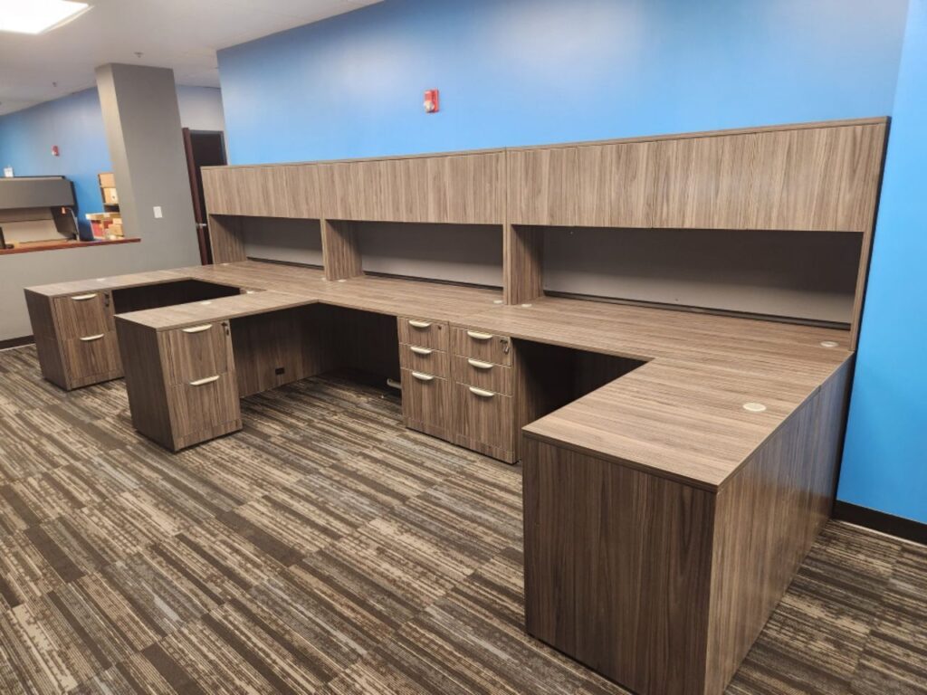 Installation of new office and lounge areas