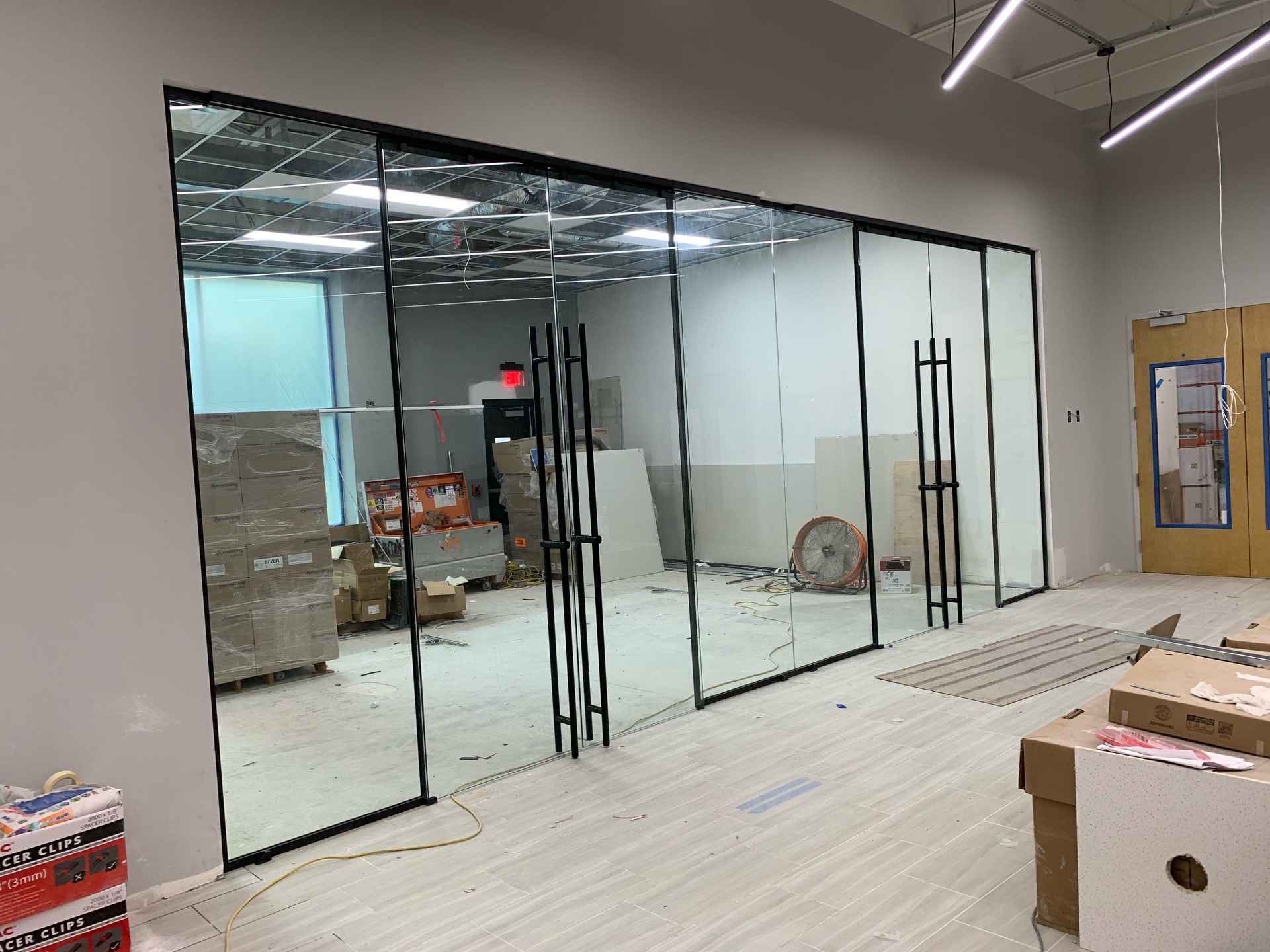 Architectural wall installation in Florida