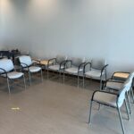 healthcare waiting room furniture install