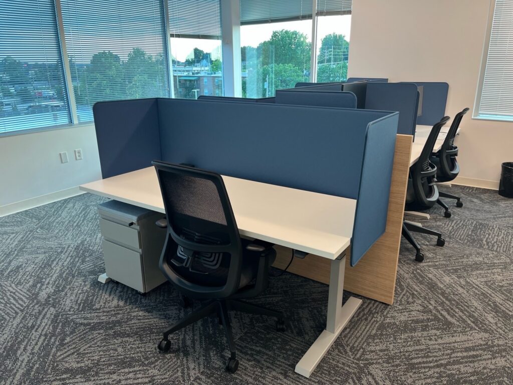 Commercial workstation installation